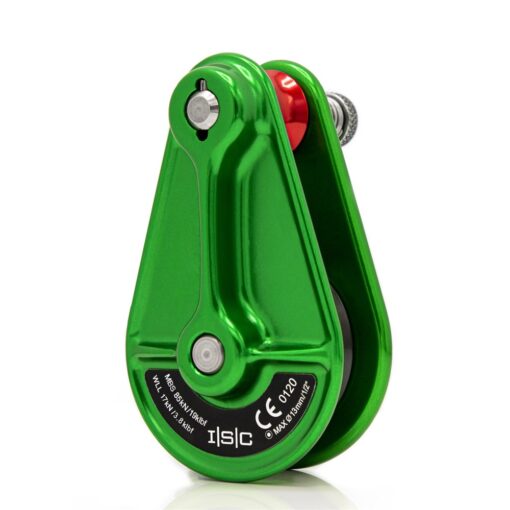 ISC Compact Rigging Pulley- for 1/2 in Rope