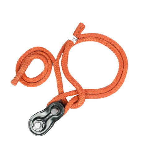 Notch 3/4" rigging block with 5/8" 2-6' loopie sling