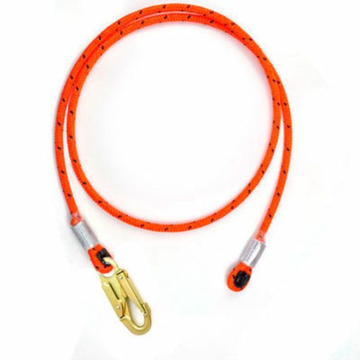 Rope Logic's 1/2in Wirecore Flipline W/ Steel Snap 12ft