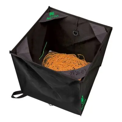 Notch ropeboss folding throwline cube