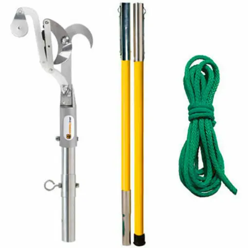 Marvin Bull Pruner Set With 2 6ft Notch Fiber Glass Poles