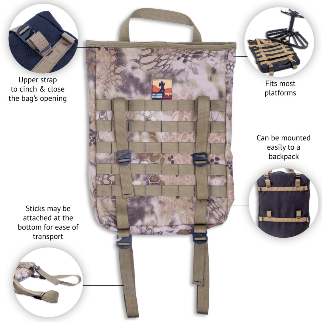 Ape canyon outfitters platform garage kryptek highlander