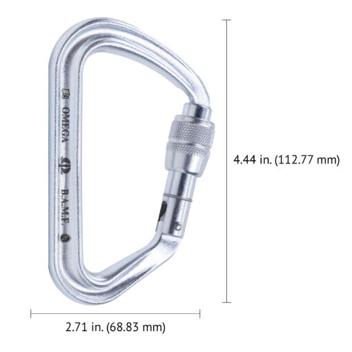 Omega pacific bamf ultra-lite steel screw-lok nfpa