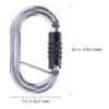 Omega Pacific Raider Aluminum Keylock 3-Stage Quik-Lok W/Captive Eye NFPA - Image 5