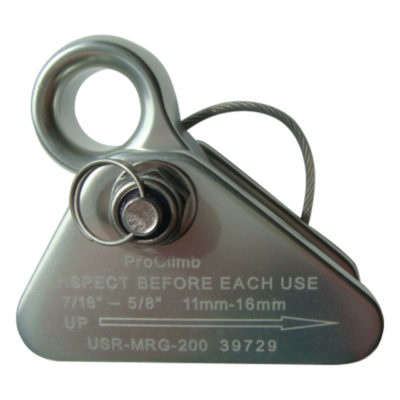 Aluminum mini rope grab