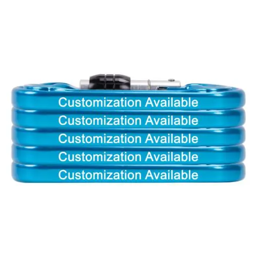 Custom Omega Pacific Standard D Aluminum Keylock Screw-Lok NFPA (5 Pack)