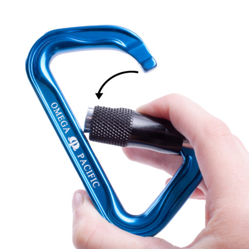 Omega Pacific Standard D Aluminum Keylock 3-Stage Quik-Lok Blue NFPA - Image 5