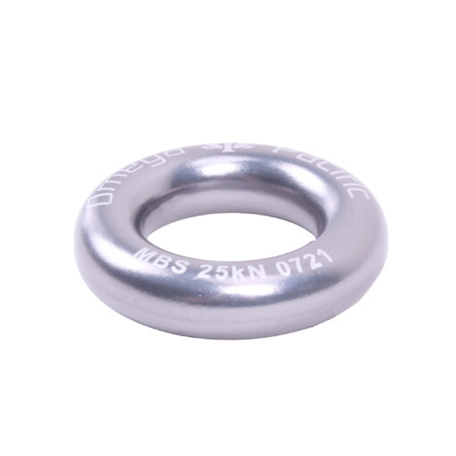 Omega pacific aluminum rappel rings