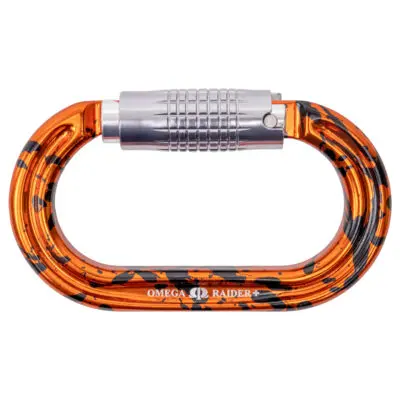 Omega Pacific Raider+ Aluminum Keylock 3-Stage Quik-Lok Eye of The Tiger
