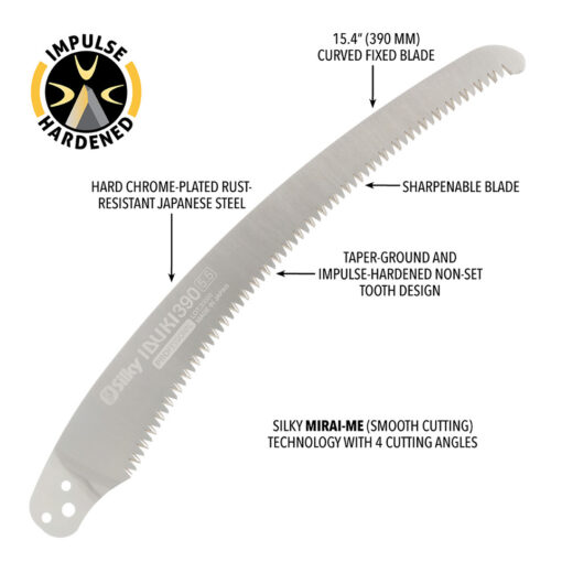 SILKY IBUKI 390 XL TEETH HANDSAW - Image 3