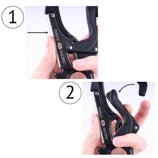 Omega Pacific Squatch Claw Aluminum Double Action Quik-Lok - Image 3