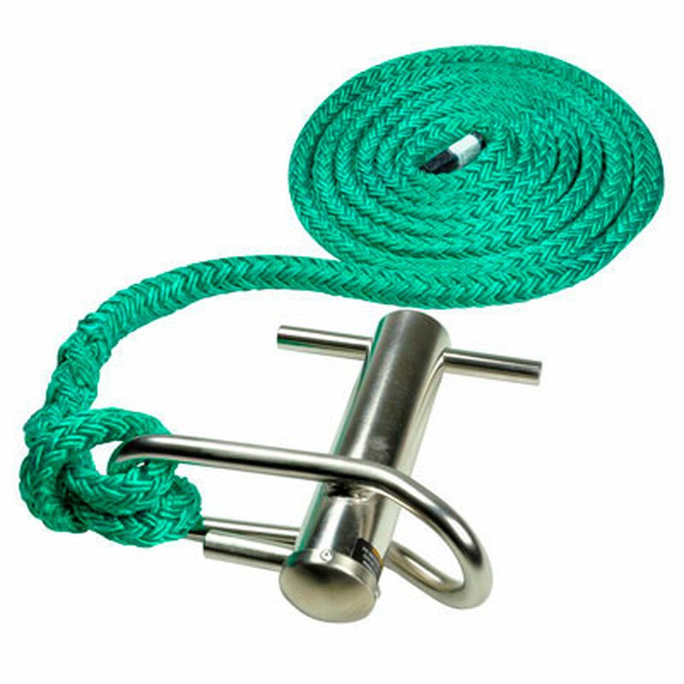 Large Stainless Steel Port A Wrap W/ 3/4" X 16FT Polyester Eye Sling 4409 lbs US 