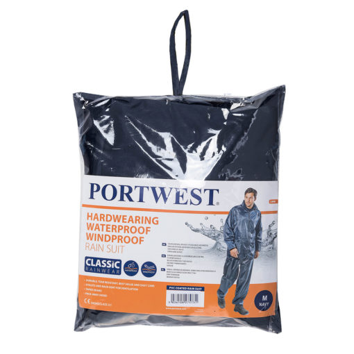 Portwest essentials 2 piece rainsuit