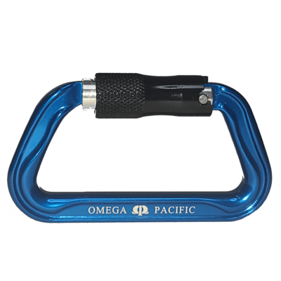 Omega pacific standard d aluminum keylock 3-stage quik-lok blue nfpa