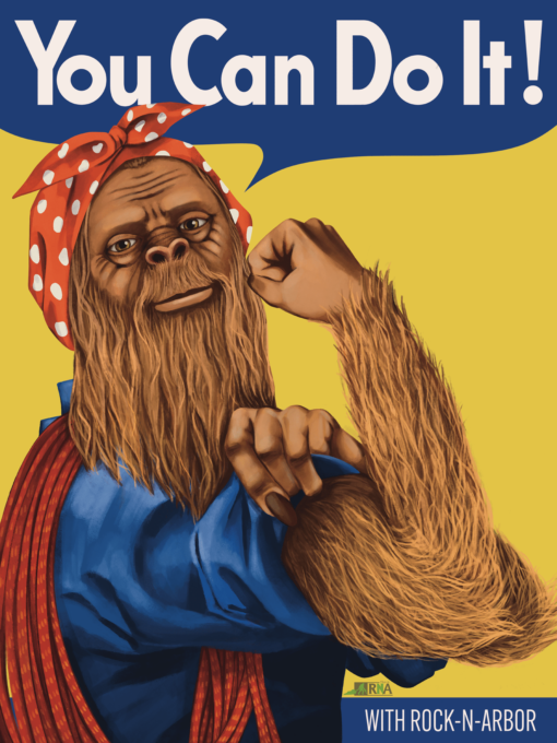 Rna you can do it poster 18" x 24"