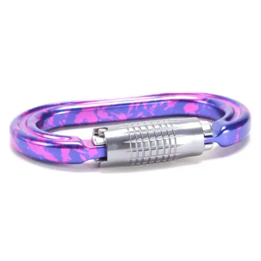 Custom Omega Pacific Raider+ Aluminum Keylock 3-Stage Quik-Lok Ultra-Violet (5 Pack) - Image 7