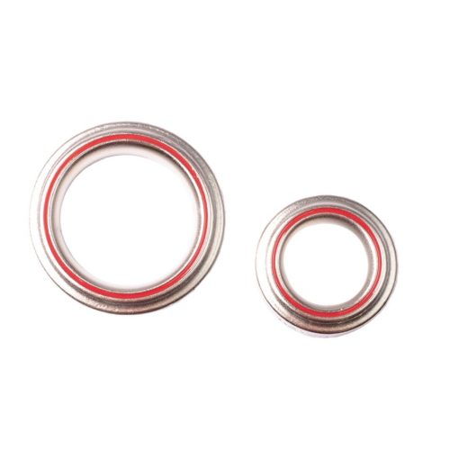 Notch wear safe™ steel rings