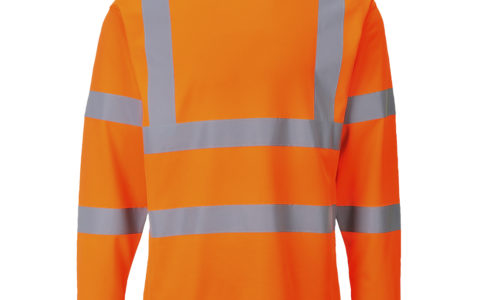 Cotton Comfort Long Sleeve T-Shirt Orange