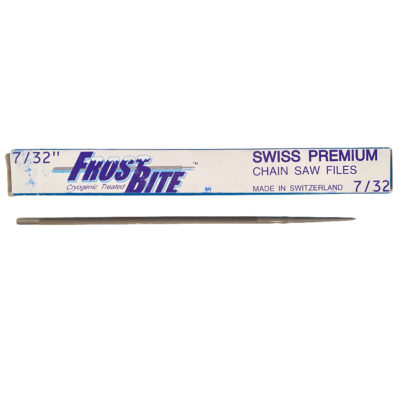 Frostbite cryogenically frozen swiss files 7/32" 12 pack