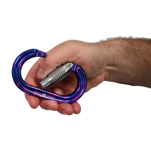 Custom Omega Pacific Raider+ Aluminum Keylock 3-Stage Quik-Lok Ultra-Violet (5 Pack) - Image 3