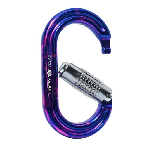 Custom Omega Pacific Raider+ Aluminum Keylock 3-Stage Quik-Lok Ultra-Violet (5 Pack) - Image 4